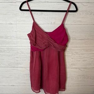 DKNY NWT chiffon tank top blouse